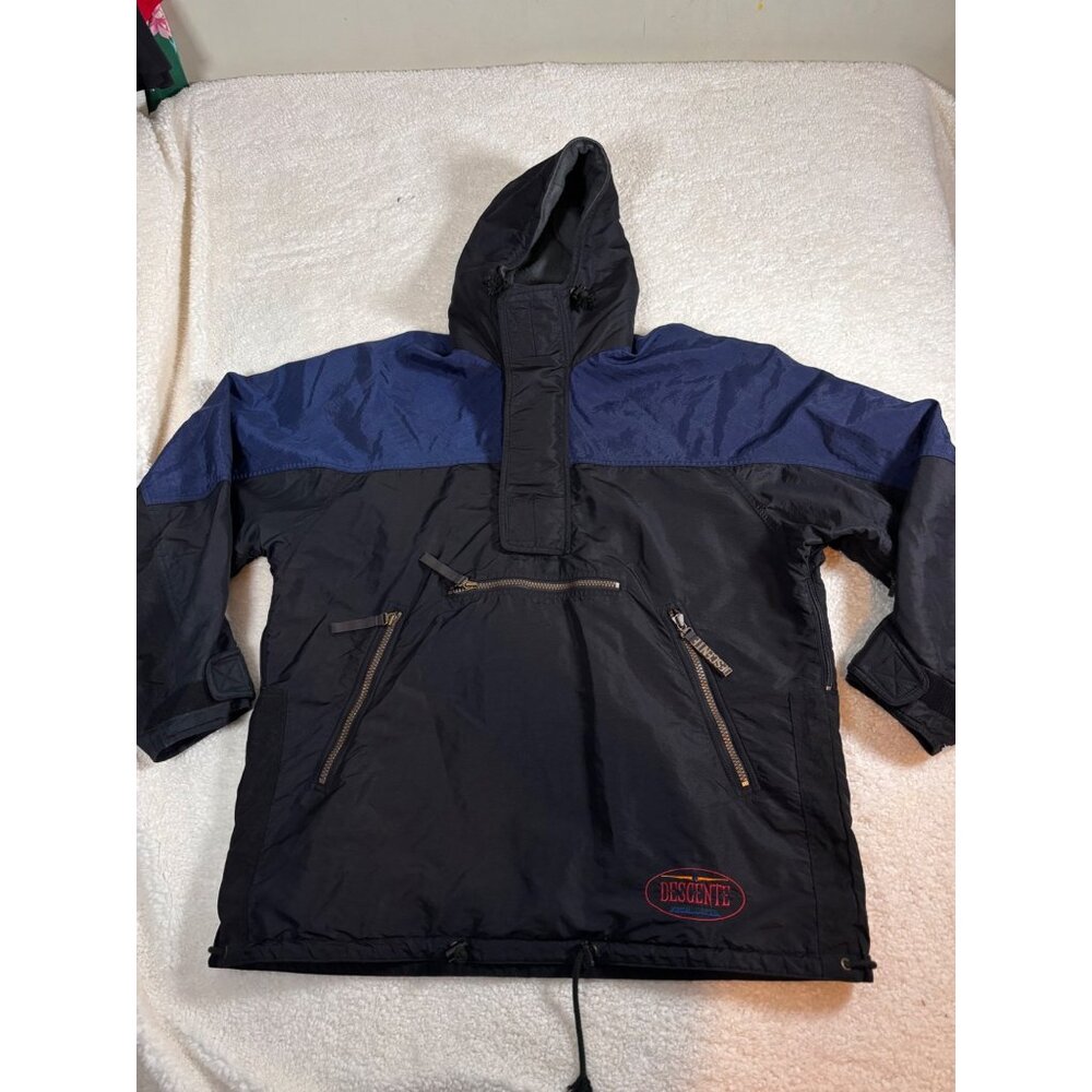 Descente Pullover Hooded Jacket With Zippered Poc… - image 2